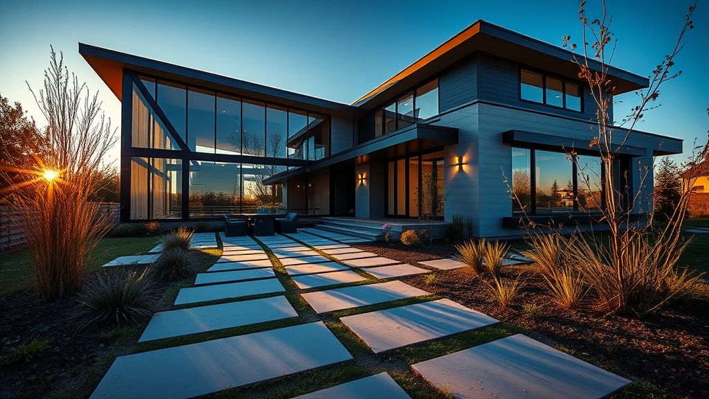 Residential house in Cameron, Missouri with landscaped yard.