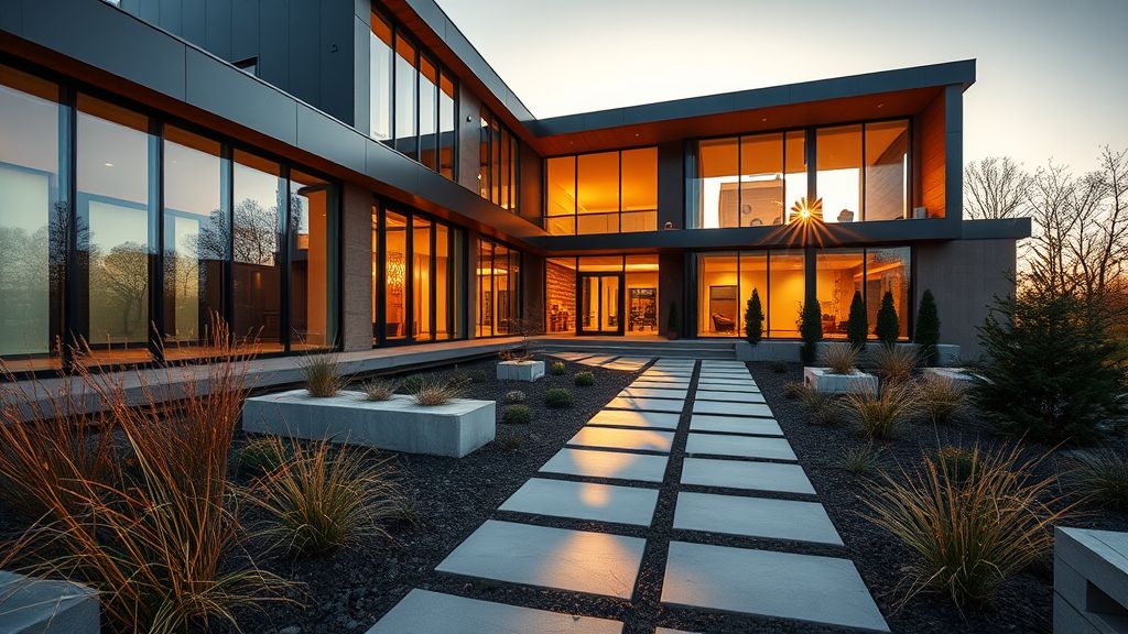 Residential house in Crestwood, Missouri with landscaped yard.