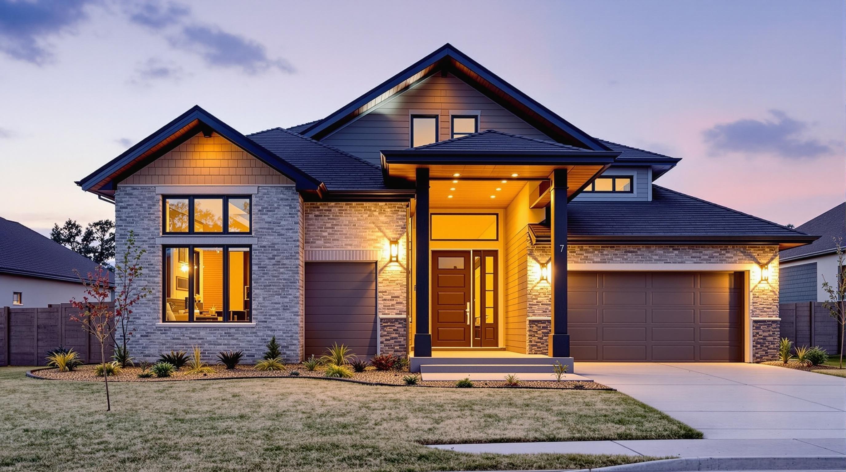 Luxurious residential property showcasing modern architecture in Knoxville, Tennessee